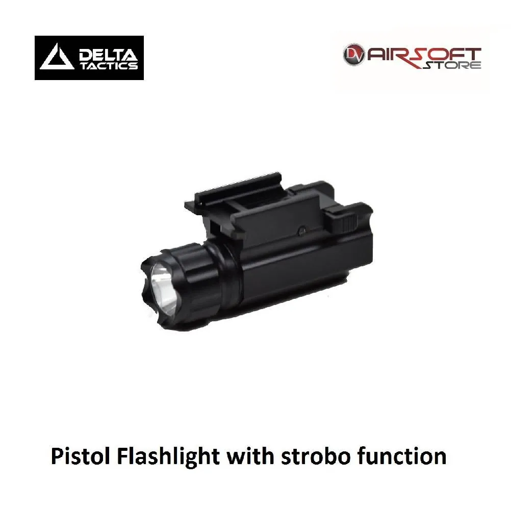 [2100000023707] Pistol Flashlight with strobo function