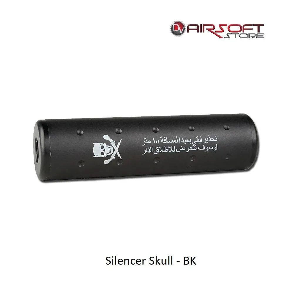 [2100000026739] Silencer Skull - BK
