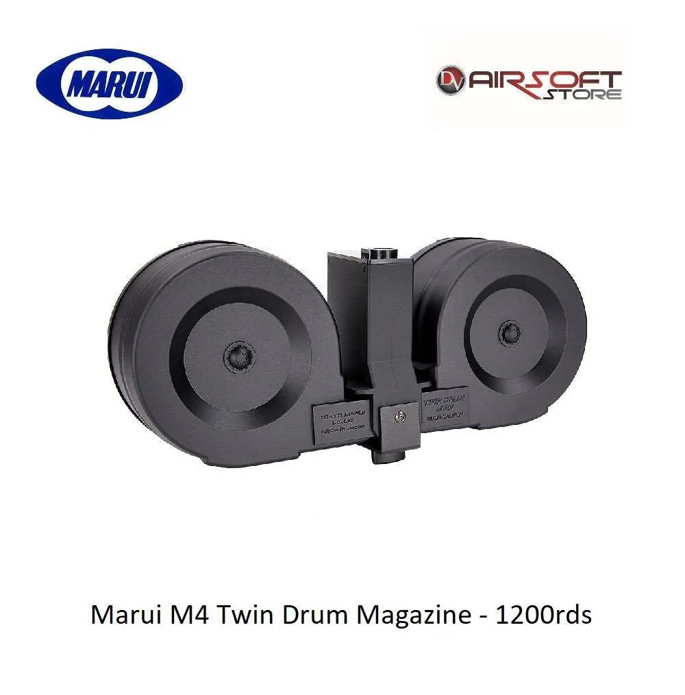 Marui M4 Twin Drum Magazine - 1200rds