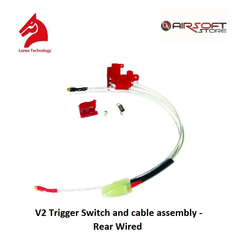 [2100000027200] V2 Trigger Switch and cable assembly - Rear Wired