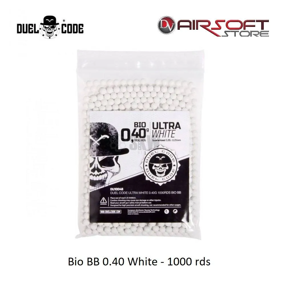 [2100000027576] Bio BB 0.40 White - 1000 rds