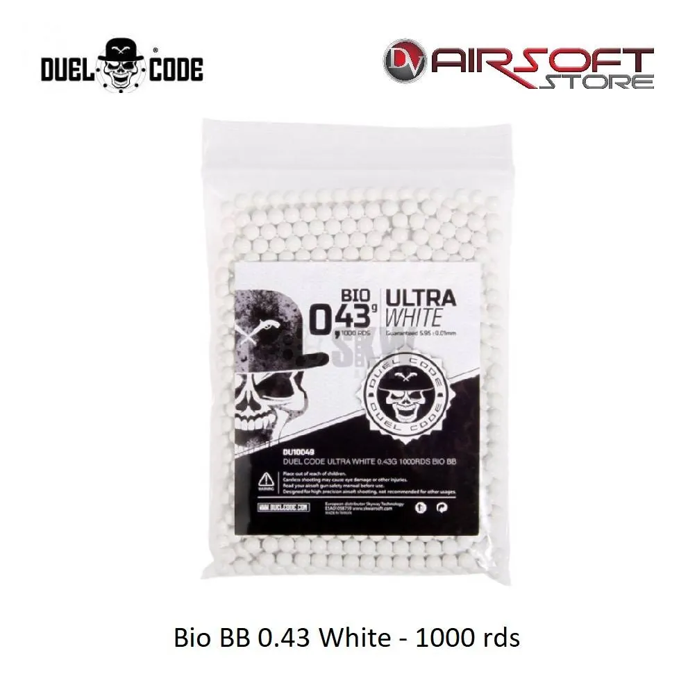 [2100000027583] Bio BB 0.43 White - 1000 rds