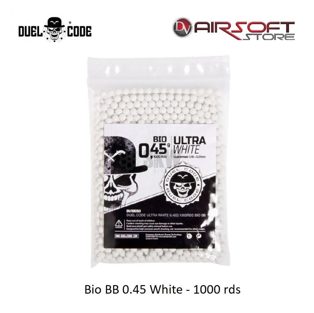 [2100000027590] Bio BB 0.45 White - 1000 rds