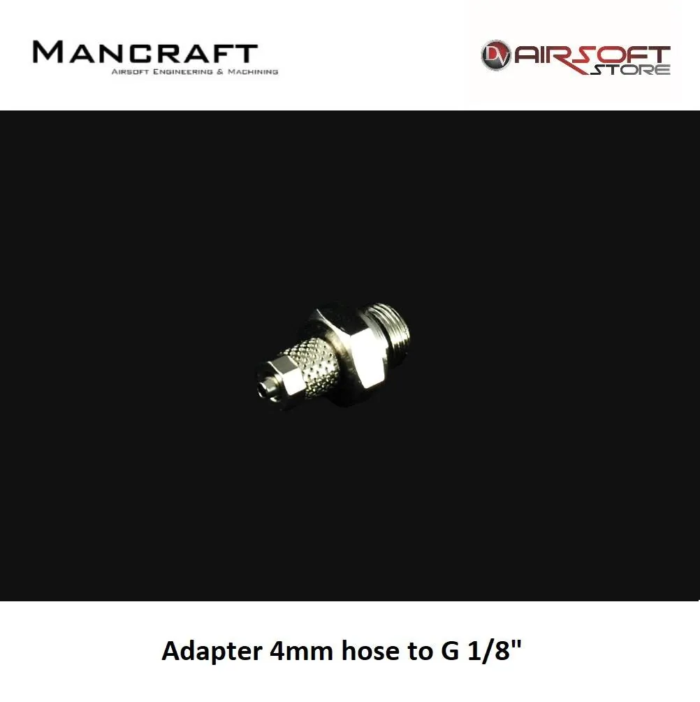 [2100000027910] Adapter 4mm hose to G 1/8"