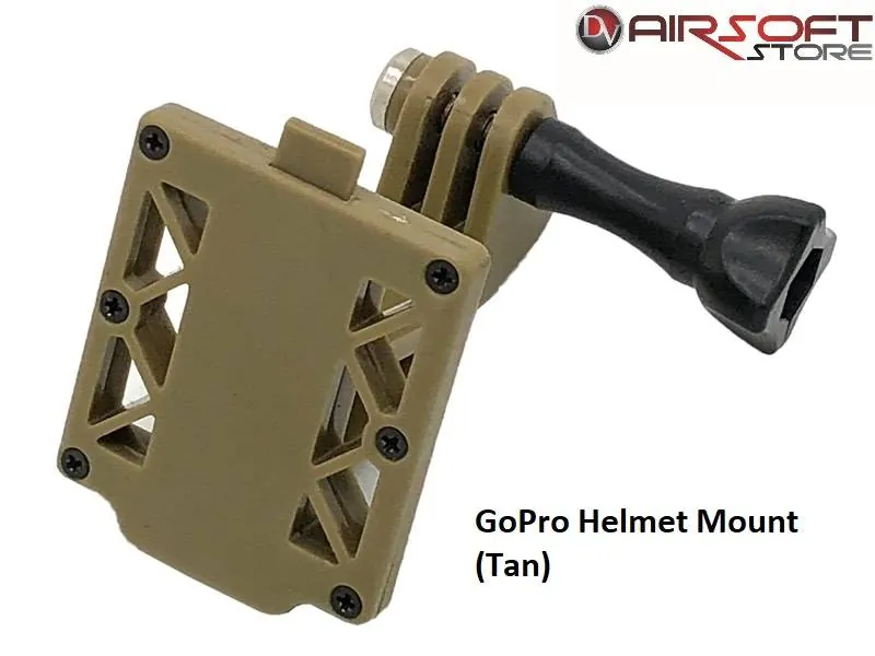 [2100000028221] GoPro Helmet Mount (Tan)