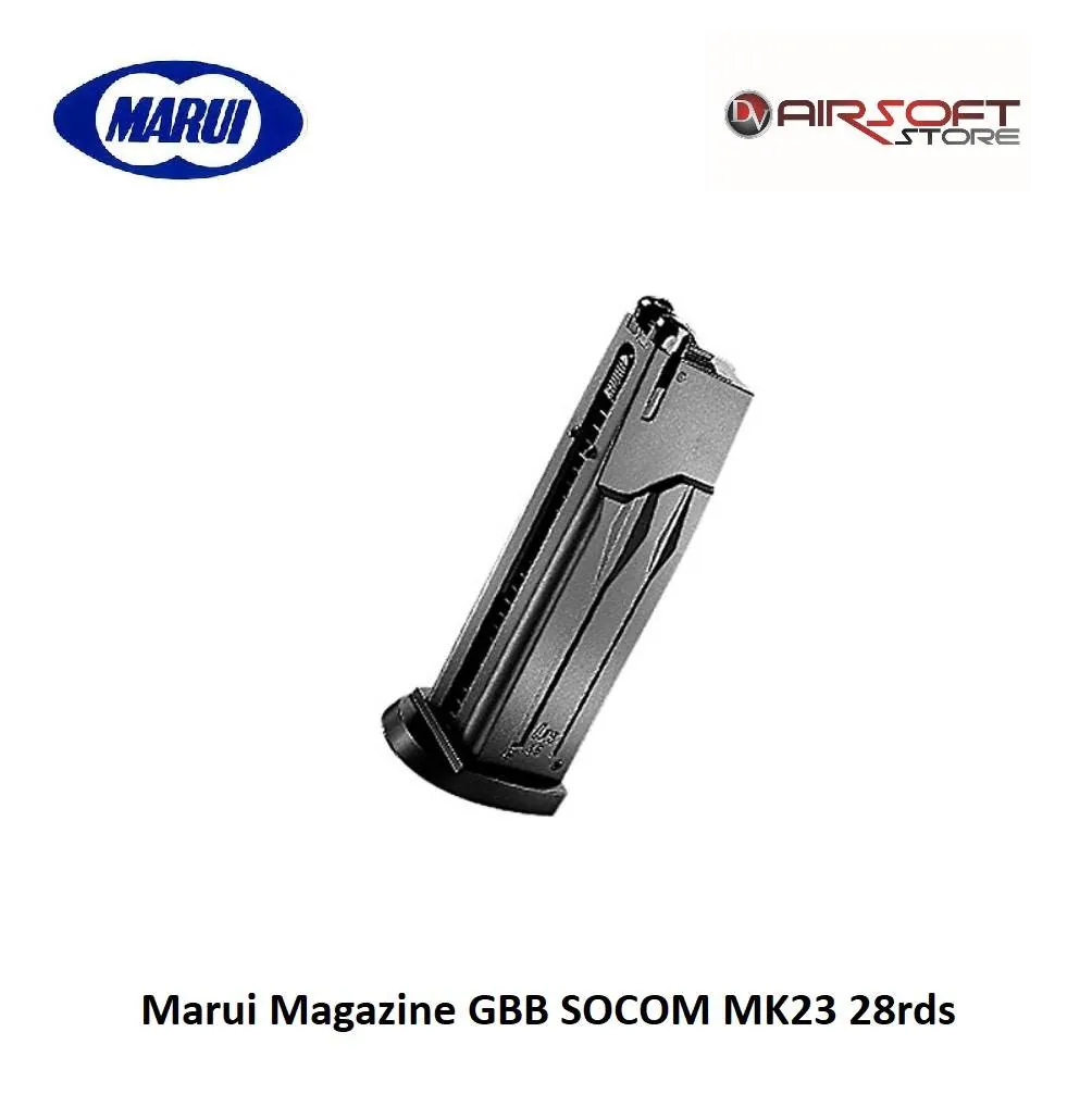 [2100000028672] Marui Magazine GBB SOCOM MK23 28rds