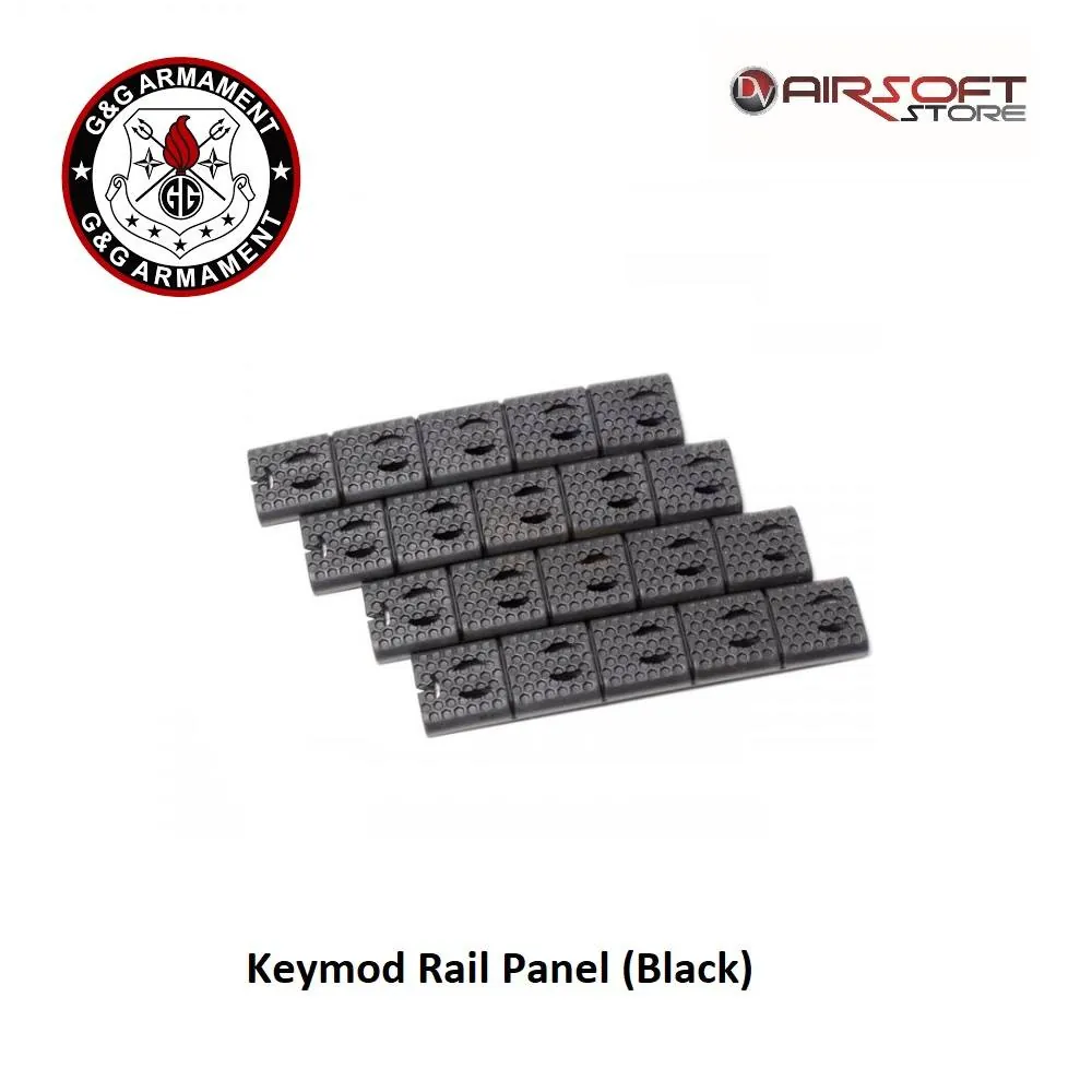 [2100000029228] Keymod Rail Panel (Black)
