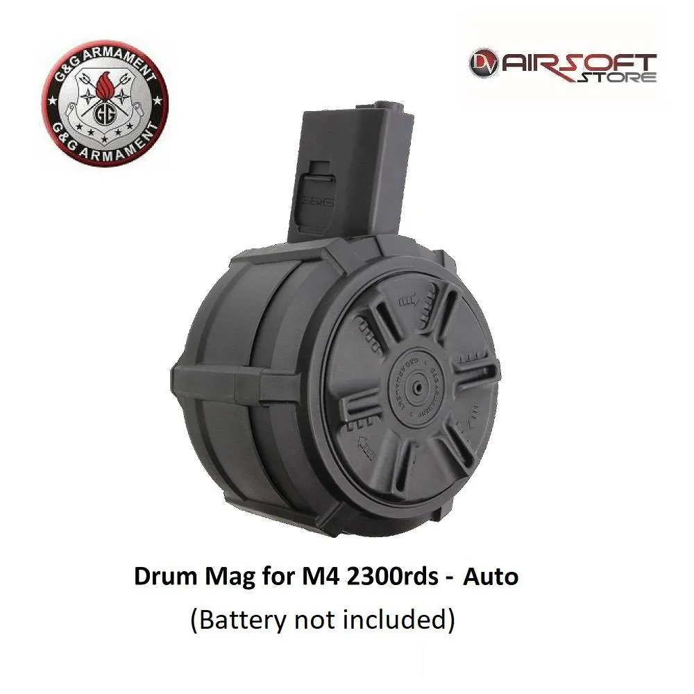 [2100000029761] Drum Mag for M4 2300rds - Auto