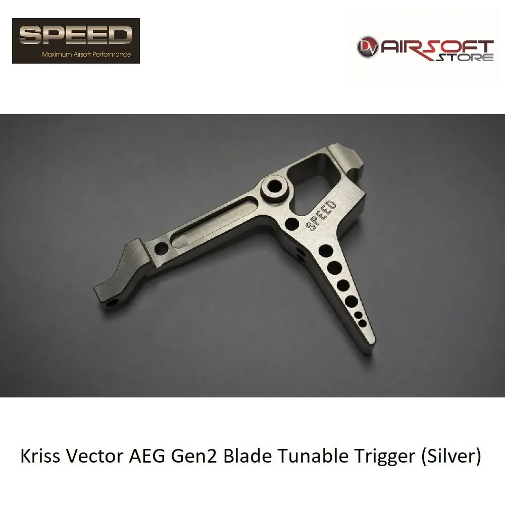 [2100000030071] Kriss Vector AEG Gen2 Blade Tunable Trigger (Silver)
