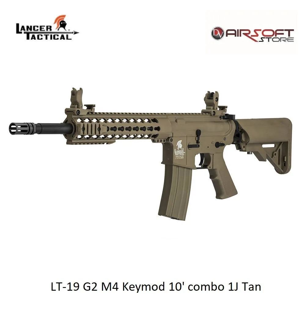 LT-19 G2 M4 Keymod 10' combo 1J Tan DISCONTINUED