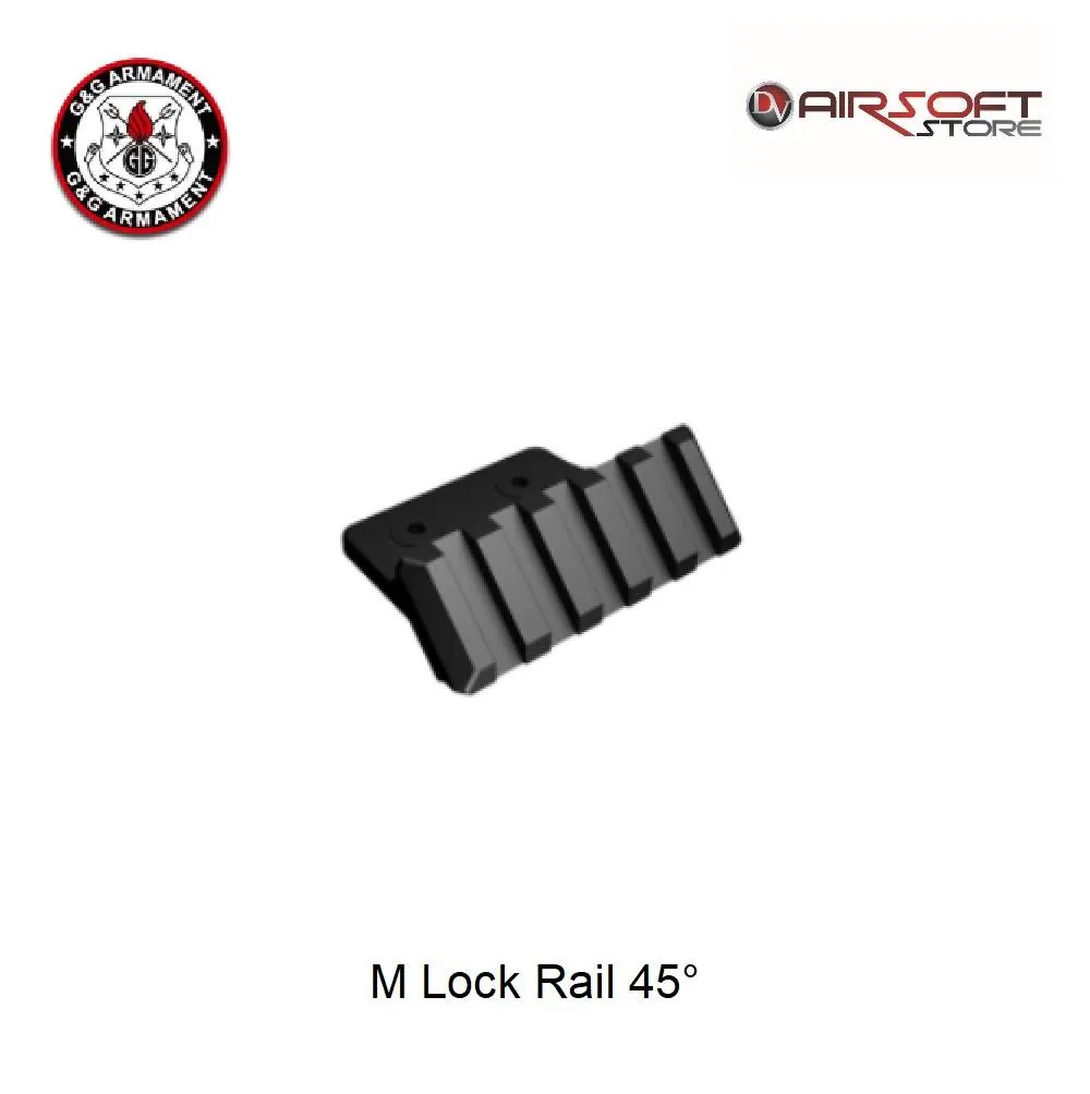 [2100000031429] M Lock Rail 45°