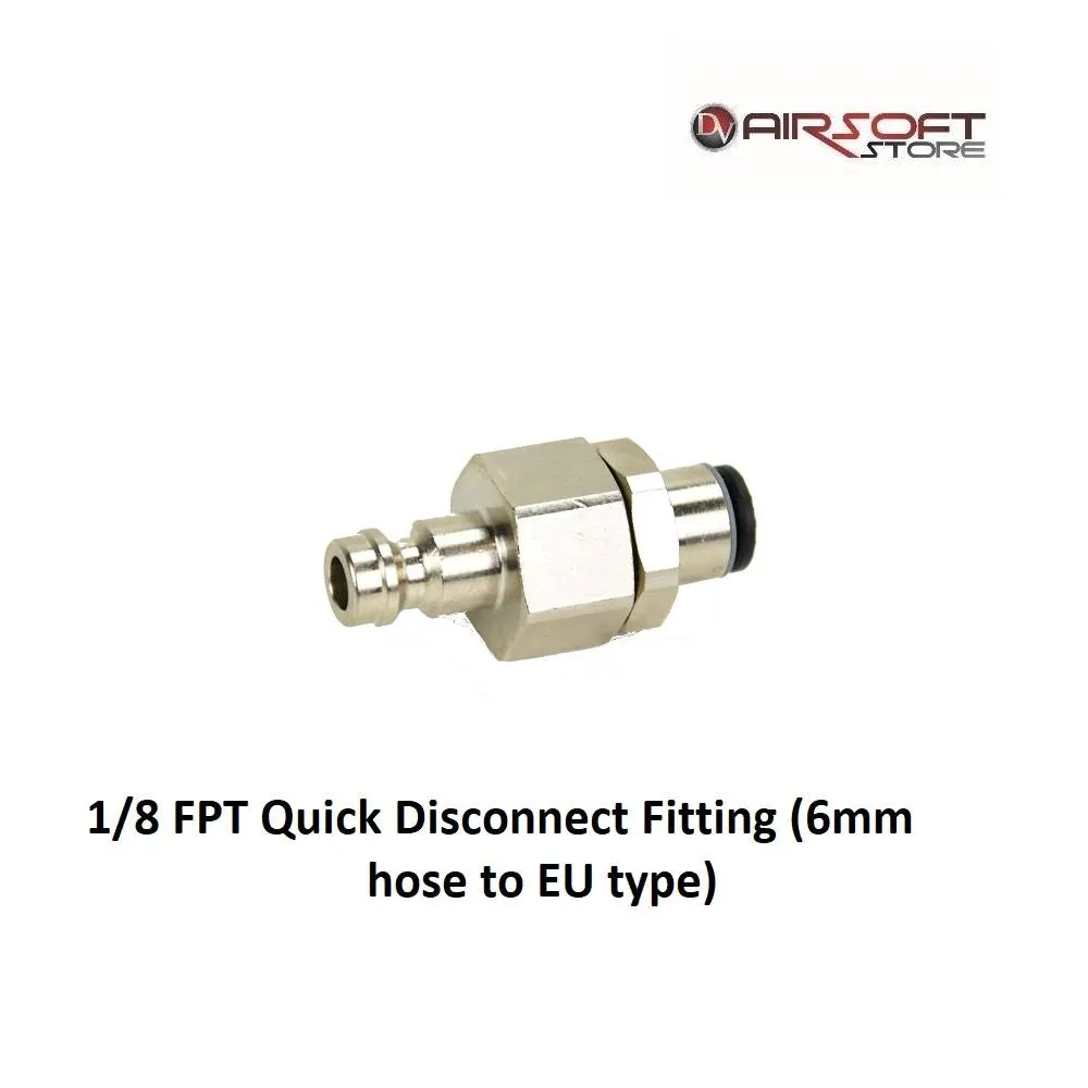 1/8 FPT Quick Disconnect Fitting (6mm hose to EU type)