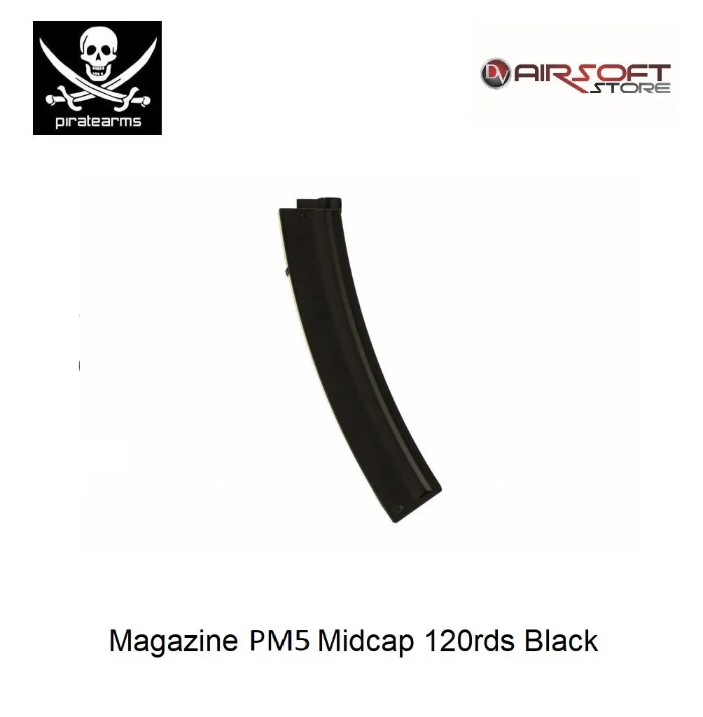 Magazine PM5 Midcap 120rds Black