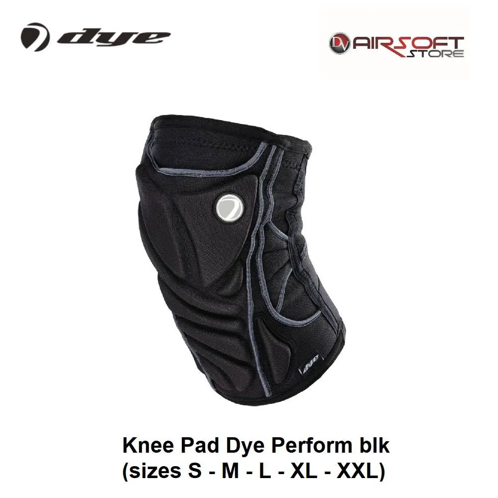 [2100000032518] Knee Pad Dye Perform blk (S)