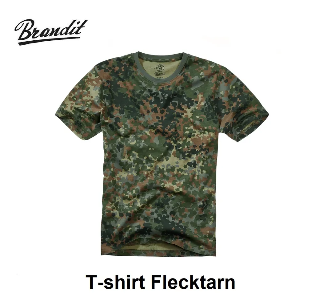 T-shirt Flecktarn