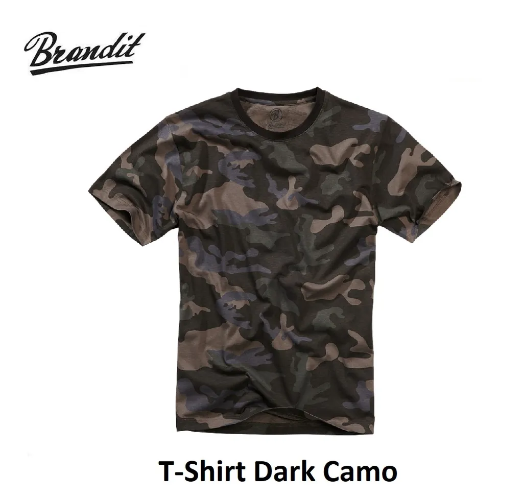 T-Shirt Dark Camo