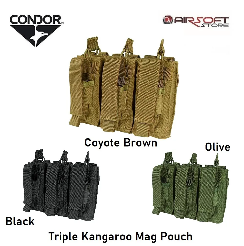 Triple Kangaroo Mag Pouch