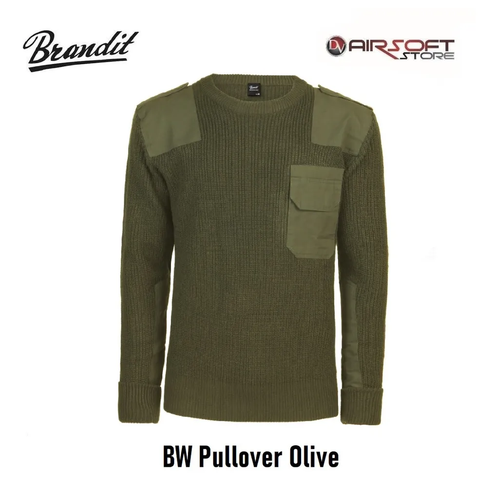 [2100000043453] BW Pullover Olive (S (46-48))