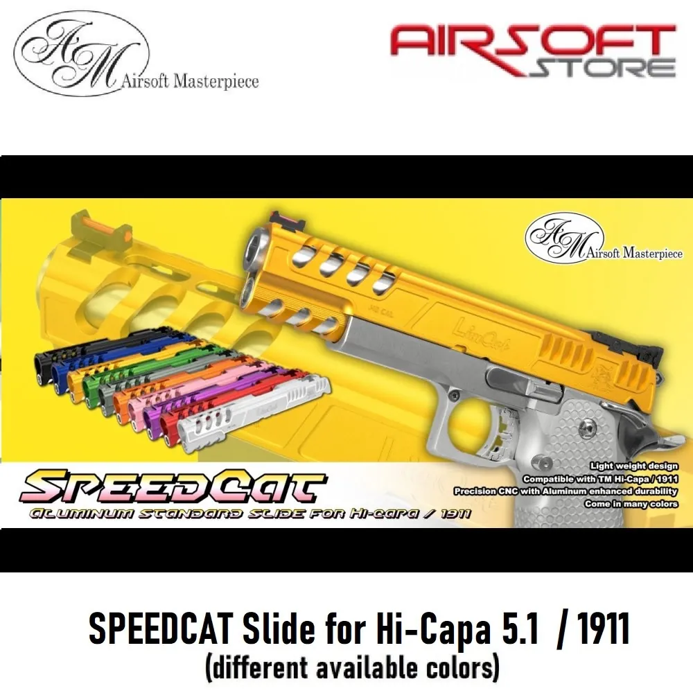 [2100000043712] SPEEDCAT Slide for Hi-Capa 5.1  / 1911 (Black)