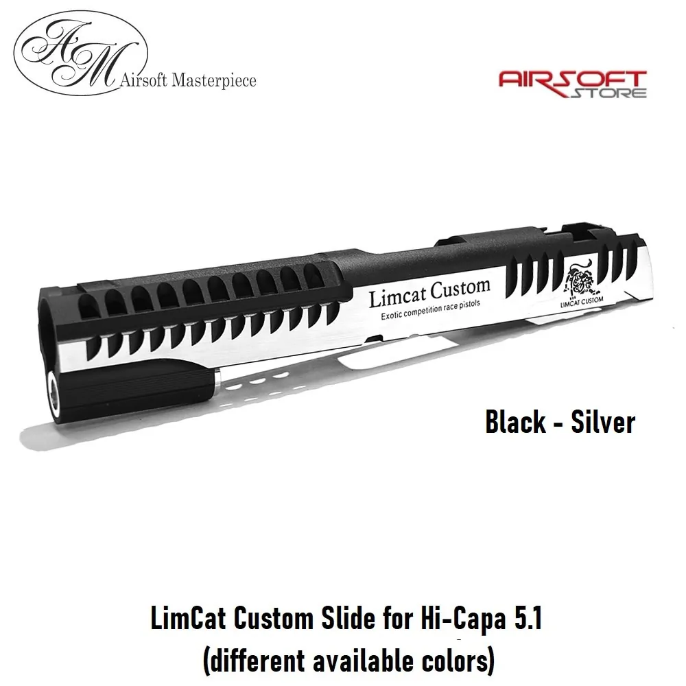 [2100000043934] LimCat Custom Slide for Hi-Capa 5.1 (Black)
