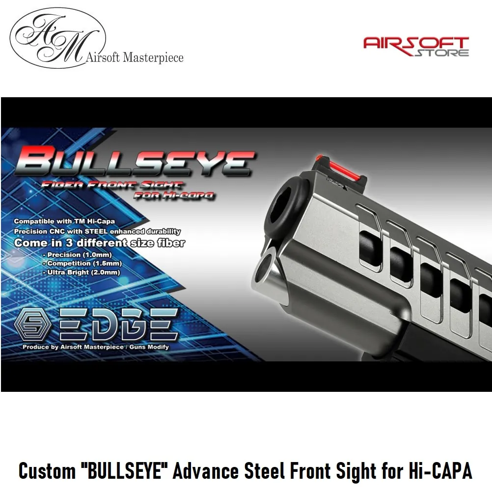 [2100000044283] "BULLSEYE" Adv Steel Front Sight for Hi-CAPA (Precision 1.0mm)