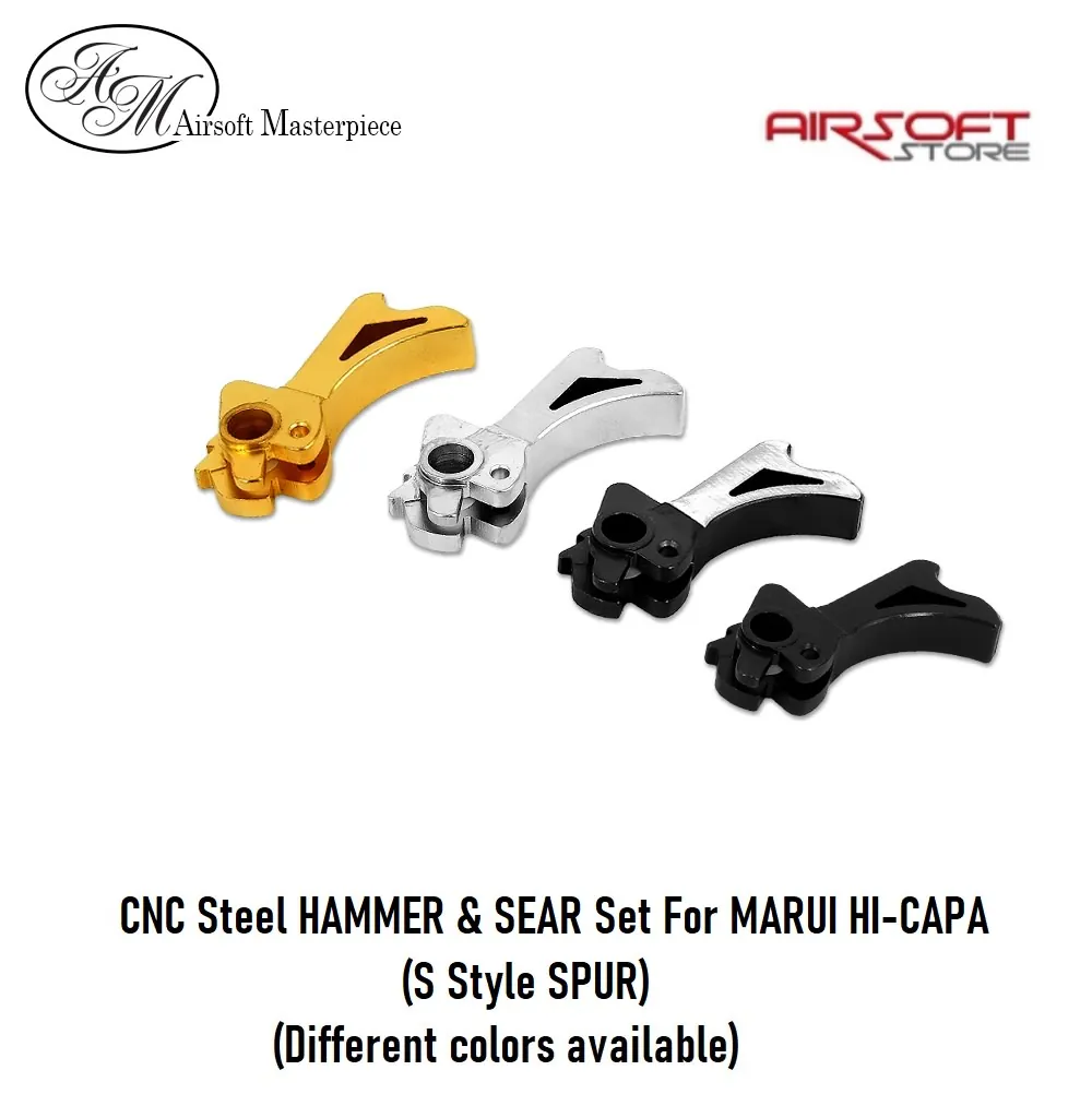 CNC Steel HAMMER & SEAR Set TM HI-CAPA (S SPUR)