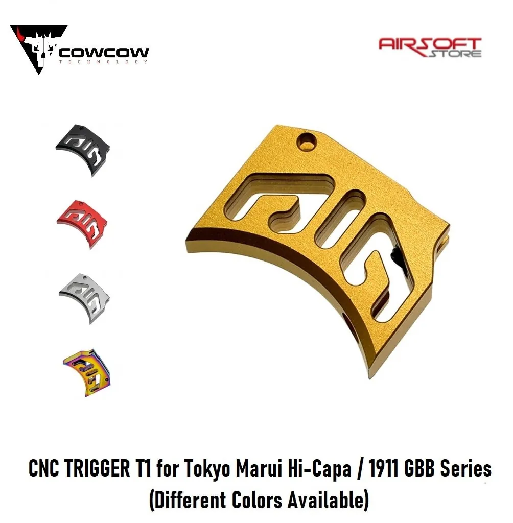 [2100000045501] CNC TRIGGER T1 for TM Hi-Capa / 1911 GBB (Black)