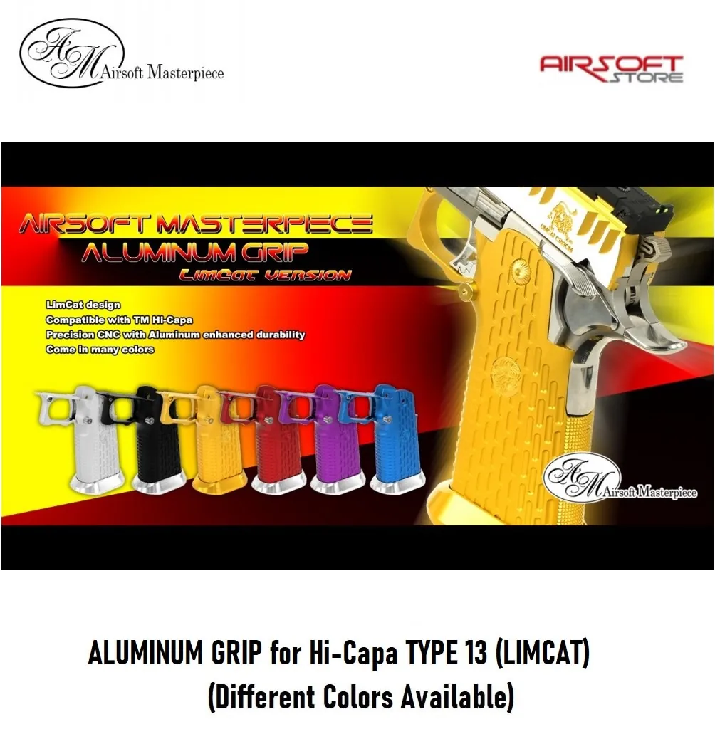ALUMINIUM GRIP for Hi-Capa TYPE 13 (LIMCAT)