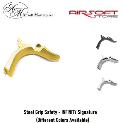 [2100000045716] Steel Grip Safety - INFINITY Signature (Matt Black)