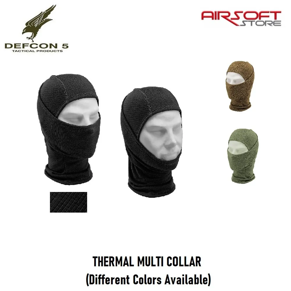 [2100000047208] THERMAL MULTI COLLAR (Black)