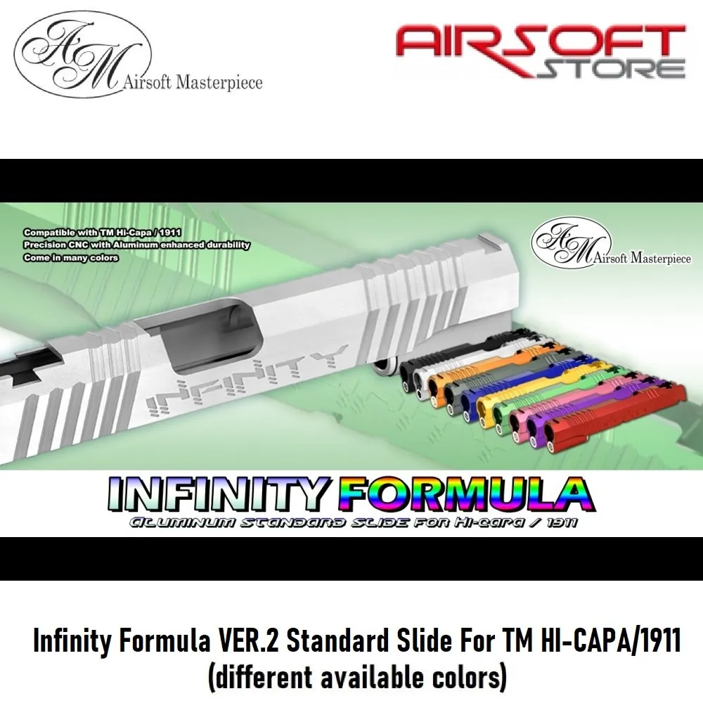 [2100000048533] Infinity Formula VER.2 Slide TM HI-CAPA/1911 (Black)