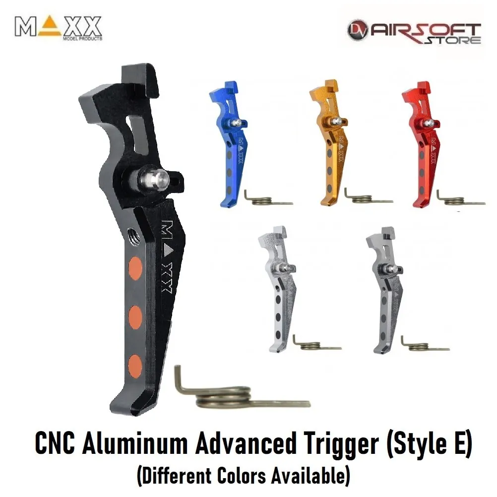 [2100000049141] CNC Aluminum Advanced Trigger (Style E) (Black)