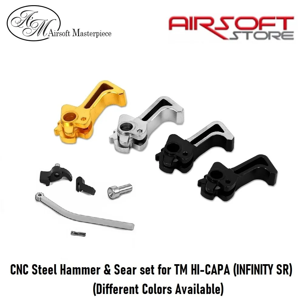 CNC Steel Hammer & Sear set for TM HI-CAPA (INF SR)