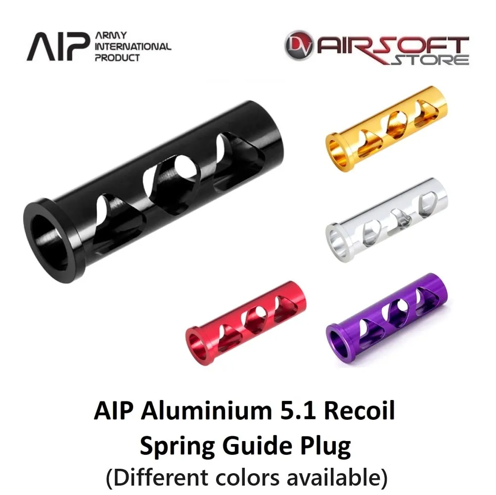 [2100000051052] Aluminium 5.1 Recoil Spring Guide Plug (Black)