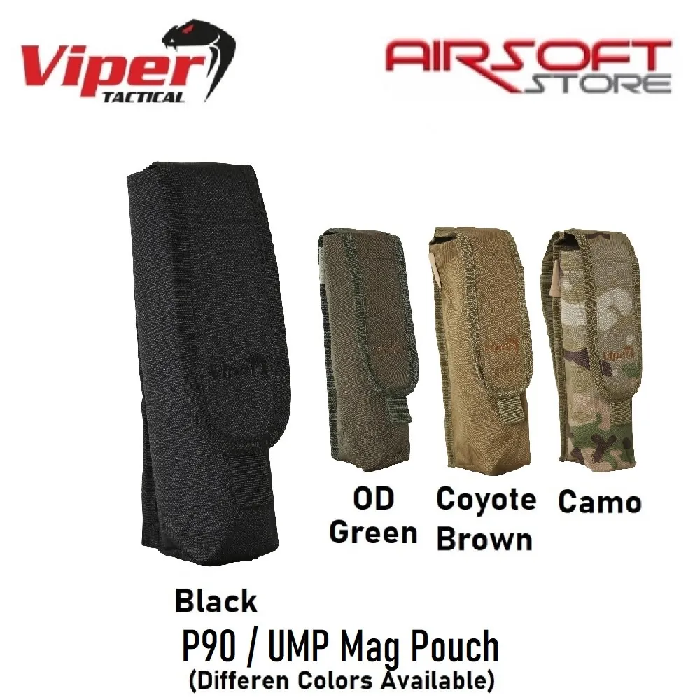 [2100000054640] P90 / UMP / Bottle Mag Pouch (Black)