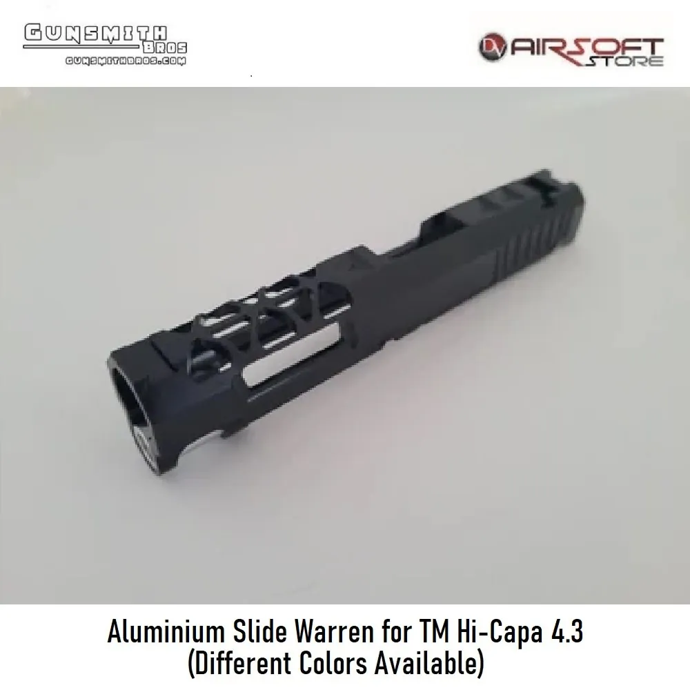 [2100000054862] Aluminium Slide Warren for TM Hi-Capa 4.3 (Black)