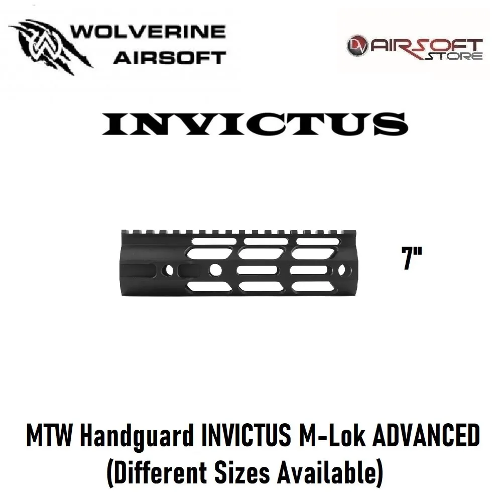 [2100000042814] MTW Handguard INVICTUS M-Lok ADVANCED (7 Inch)