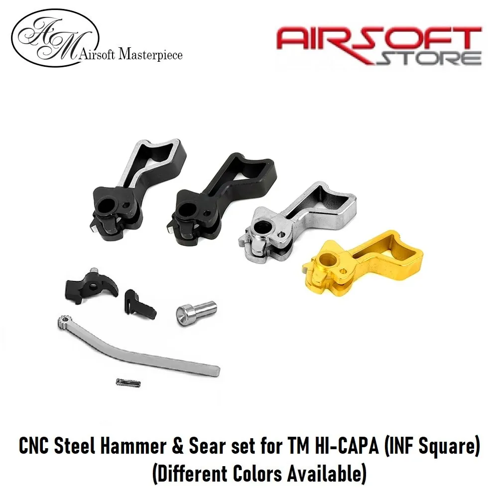 CNC Steel Hammer & Sear set for TM HI-CAPA (INF Square)