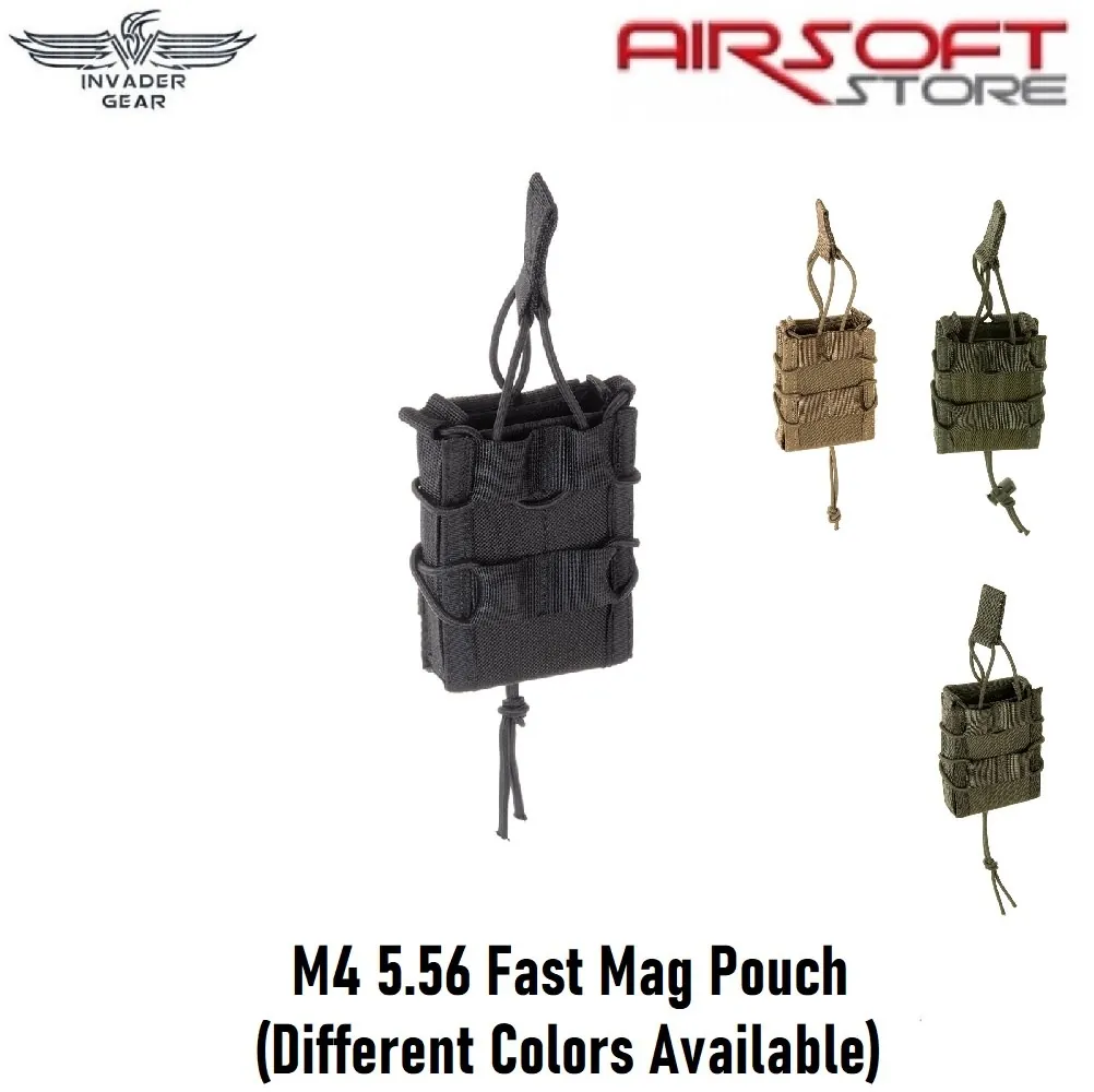 [2100000056644] M4 5.56 Fast Mag Pouch (Black)