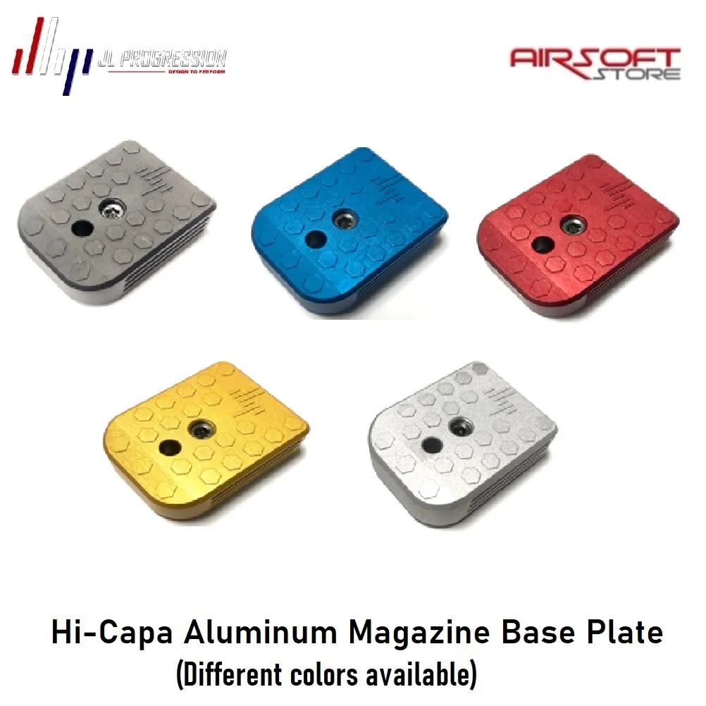 [2100000058983] Hi-Capa Aluminum Magazine Base Plate (Black)