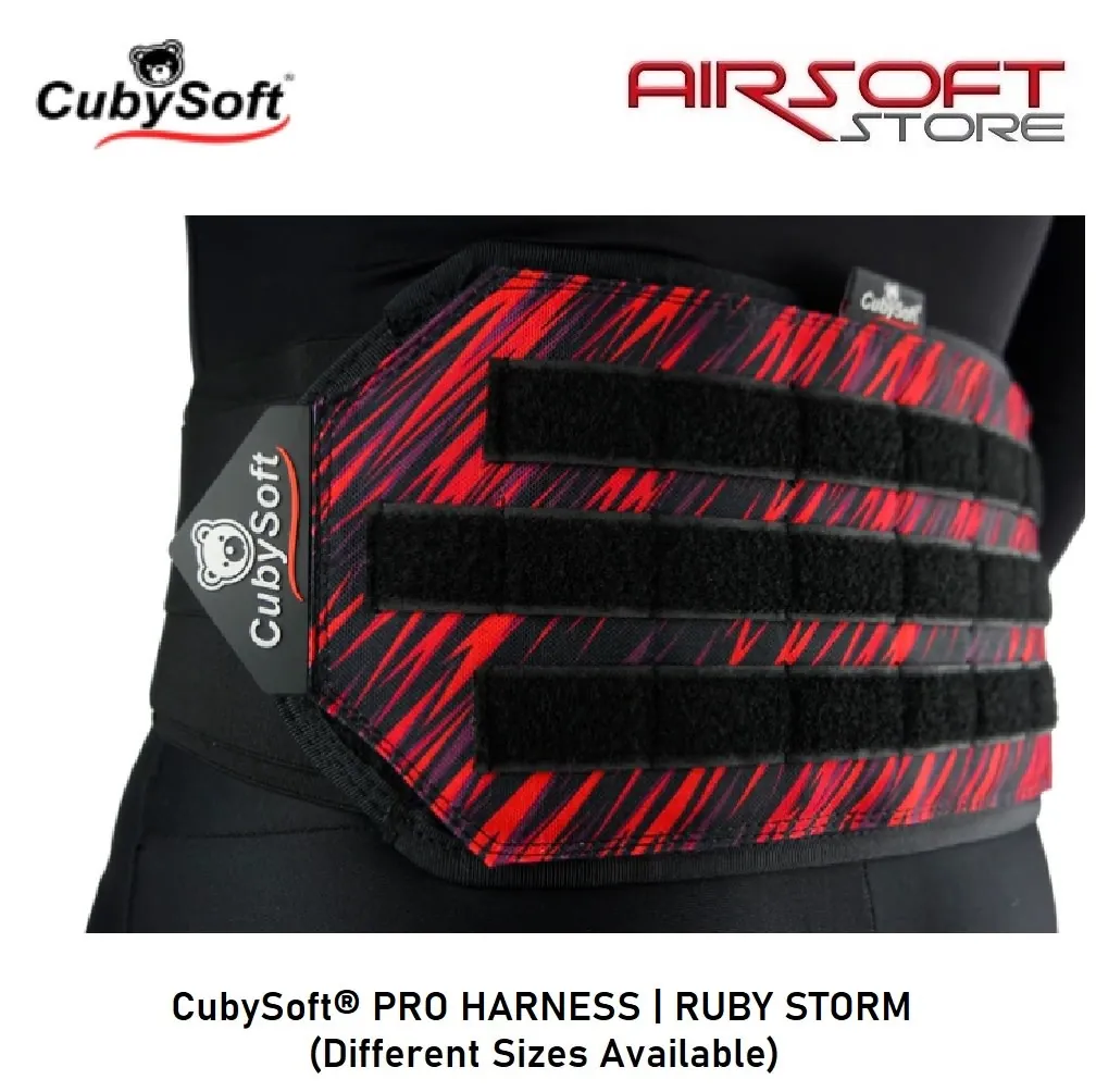 [2100000059119] PRO HARNESS | RUBY STORM (S/M (75cm-110cm waist))