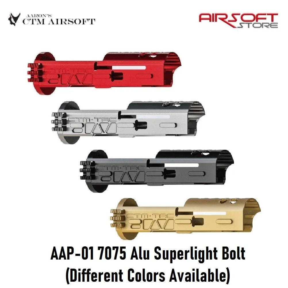 [2100000059430] AAP-01 7075 Alu Superlight Bolt (Black)