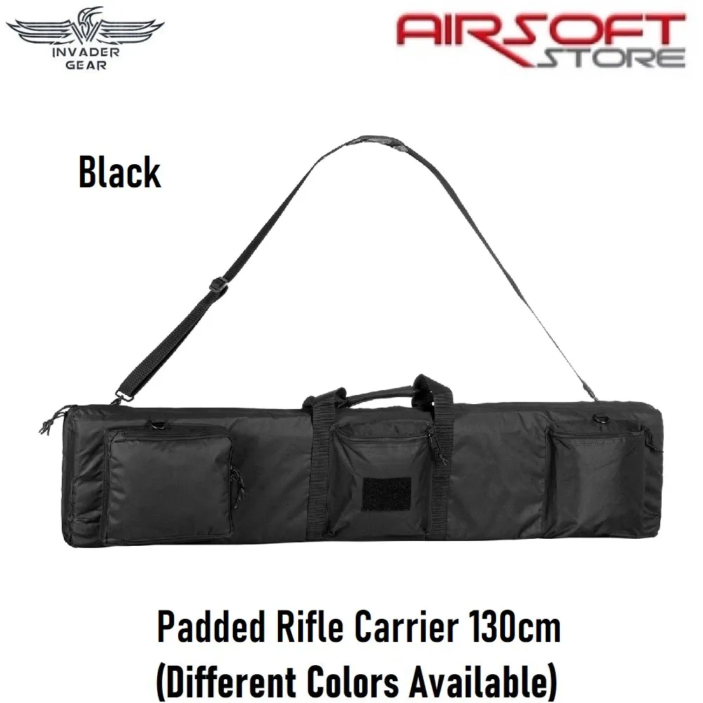 [2100000059546] Padded Rifle Carrier 130cm (Black)