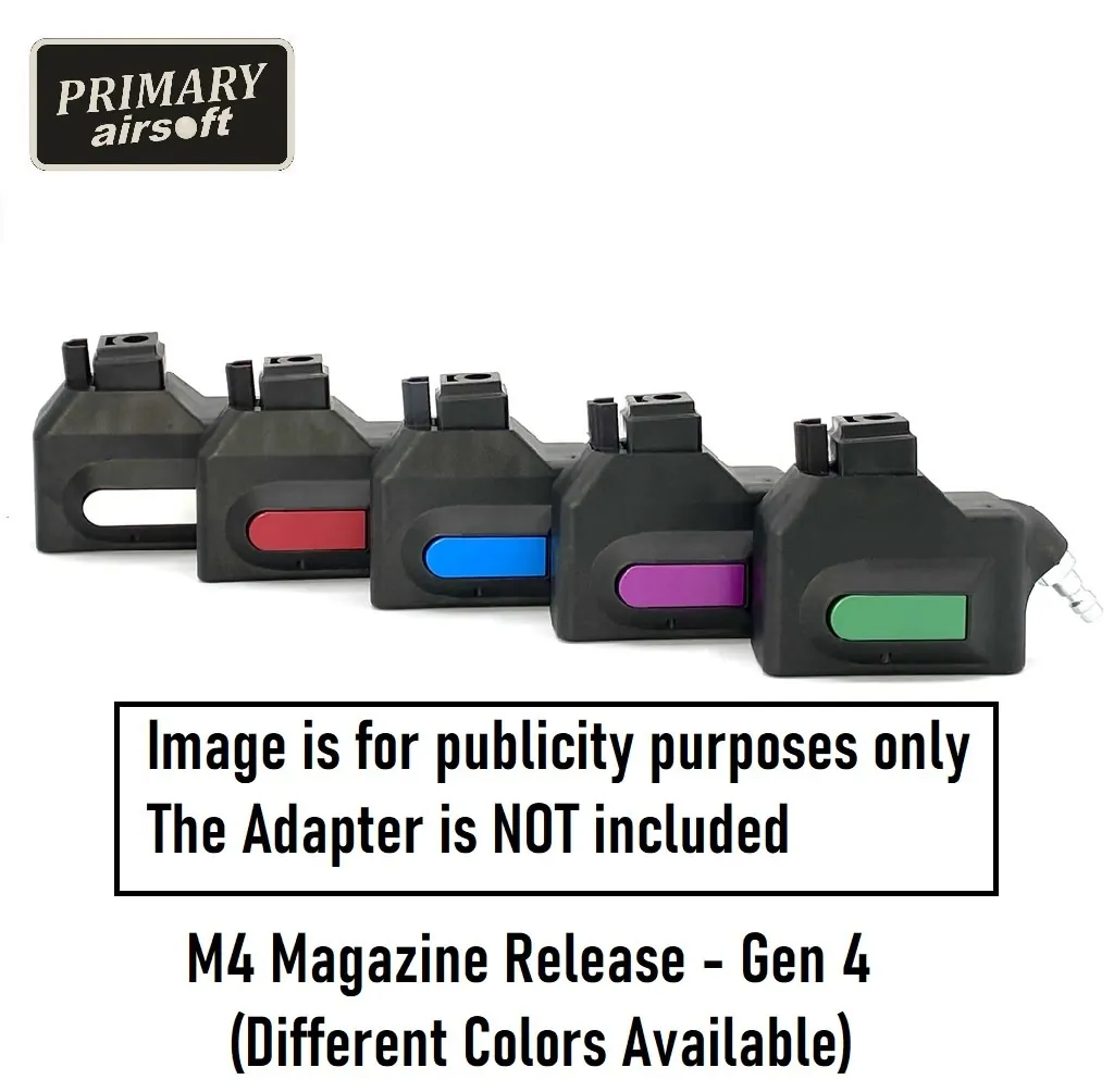 [210000005967] M4 Aluminum Magazine Release - Gen 4 (Blue)