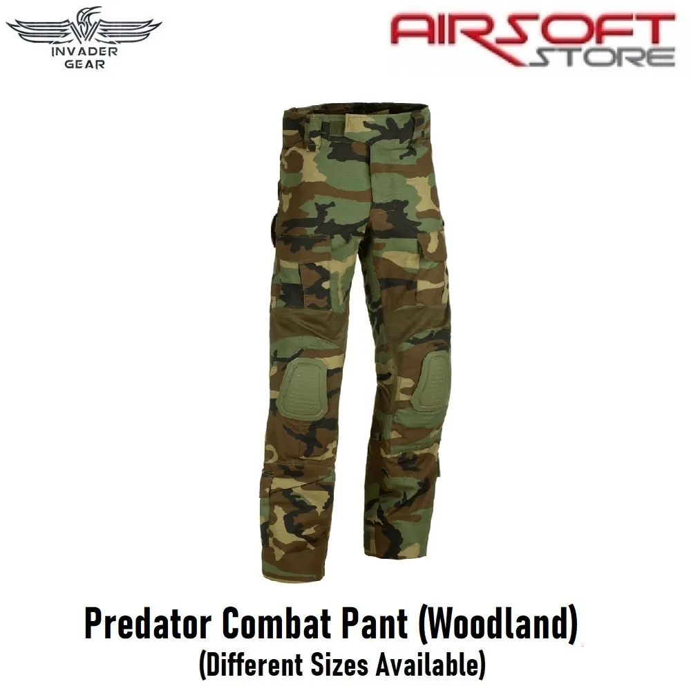 [2100000061259] Predator Combat Pant (Woodland) (S)