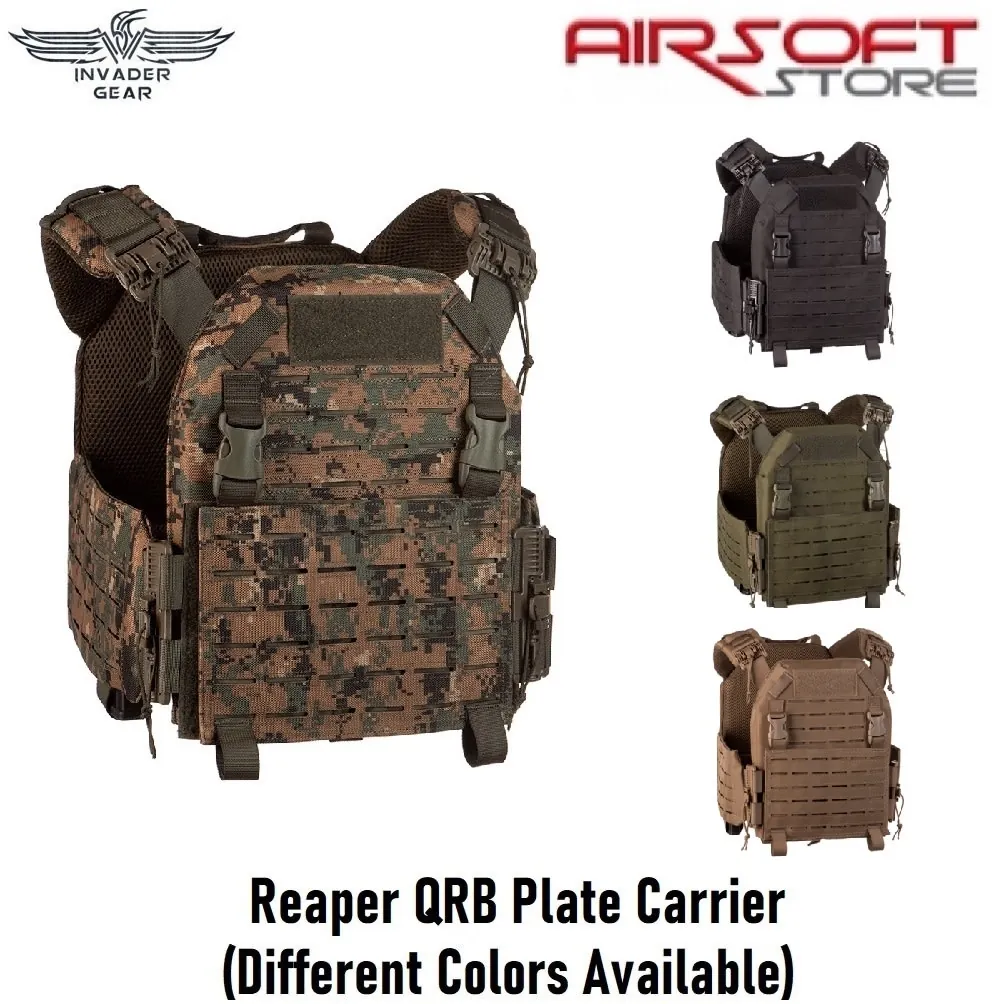 [2100000062942] Reaper QRB Plate Carrier (Black)