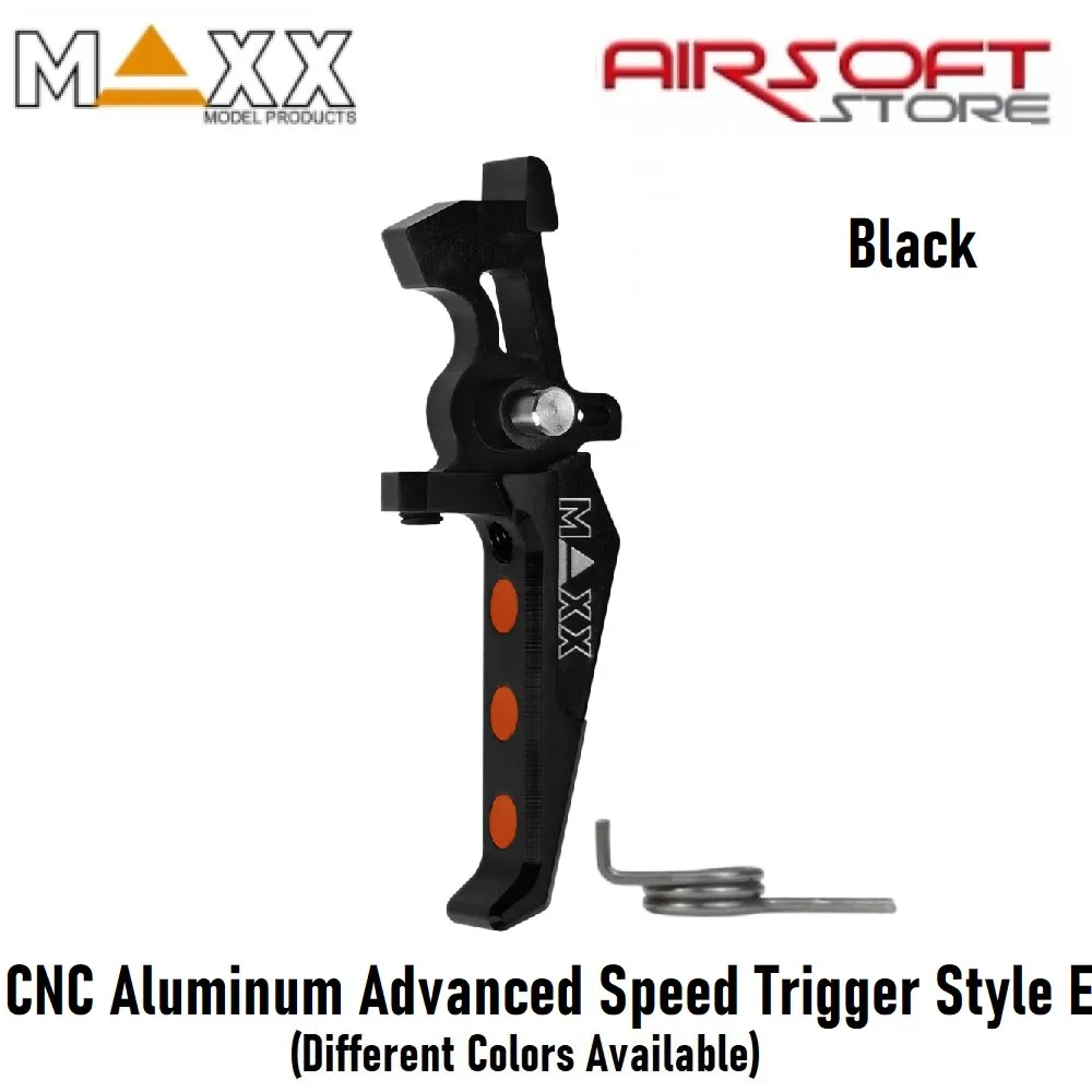 [2100000063659] CNC Aluminum Advanced Speed Trigger Style E (Black)