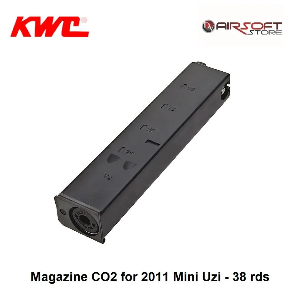 [2100000032068] Magazine CO2 for 2011 Mini Uzi - 38 rds