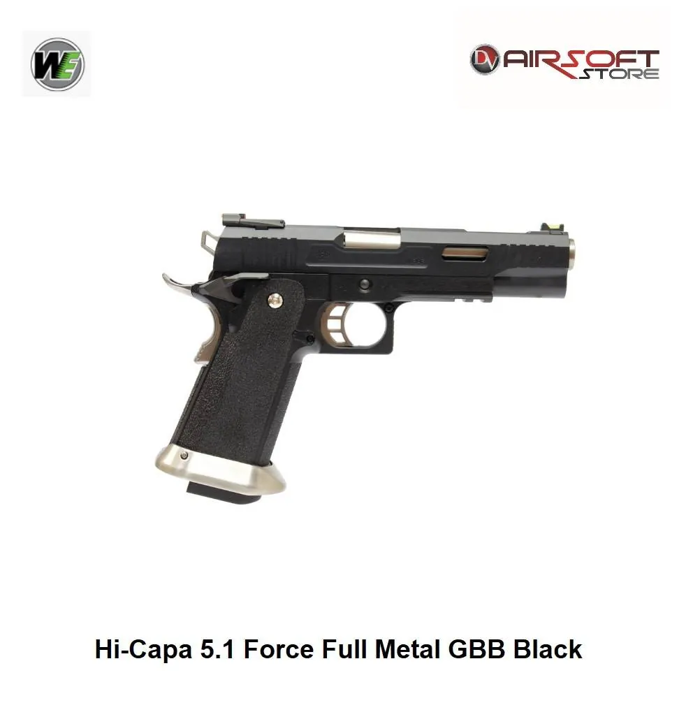 [2100000032259] Hi-Capa 5.1 G-Force TREX GBB - Black
