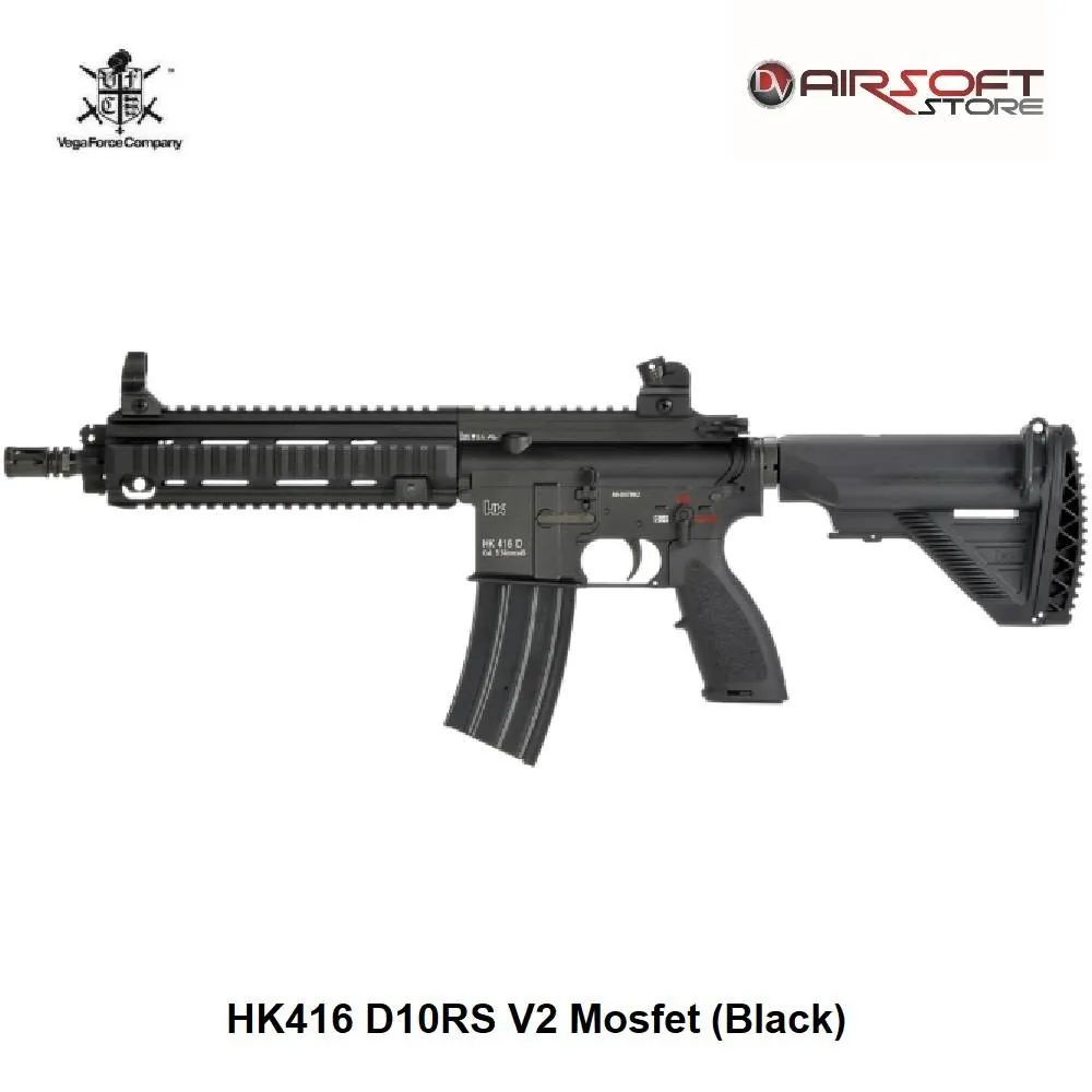 [2100000032310] HK416 D10RS V2 Mosfet (Black)